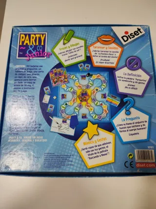 Juego Party & Co Junior Diset sin uso.