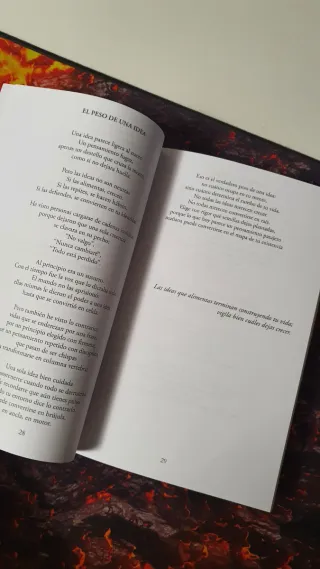 Lote 4 libros de poesía filosófica sobre la vida