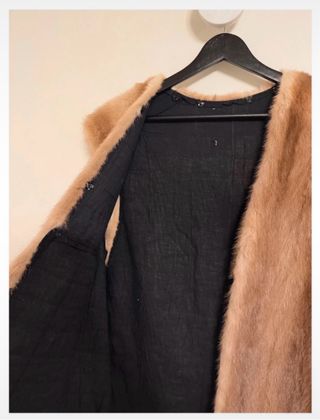 Chaleco de piel auténtica valido desde s a L