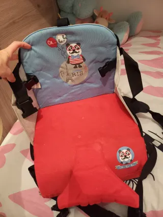 TRONA / ASIENTO ELEVADOR PLEGABLE BEBÉ OLMITOS