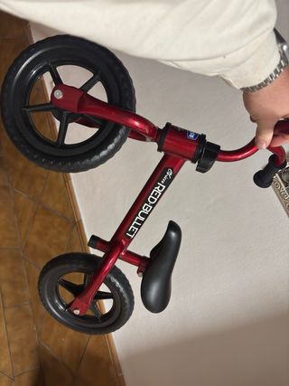 Bicicleta Chicco Red Bullet niño 2 años