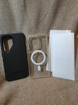 Samsung Galaxy S25 Ultra + Cargador 45W + 3 Fundas