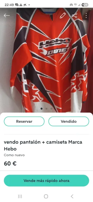 Chaqueta Moto Alpinestars Motocross/Trail