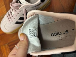 Zapatillas Adidas Gazelle Bold Rosa y Negra