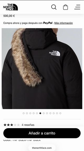 The North Face McMurdo Chaqueta Negra