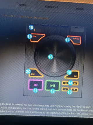 Controlador MIDI Behringer CMD PL-1