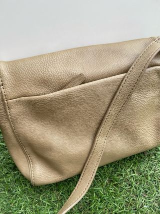 Bolso SLANG bandolera beige