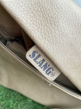 Bolso SLANG bandolera beige