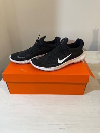Nike Free Run 5.0 Negro/Blanco