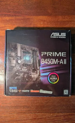 Placa Base ASUS PRIME B450M-A II