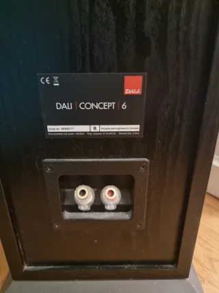 Pareja Altavoces Dali Concept 6 Gris