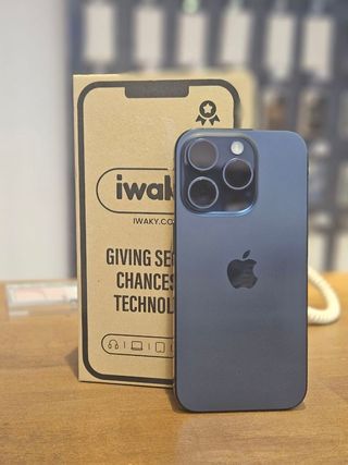 IPHONE 15 PRO 256GB AZUL 100% BATERIA