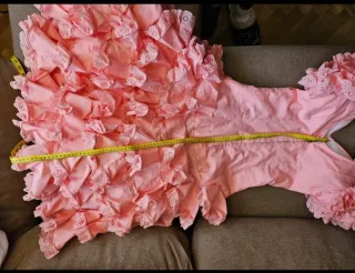 Vestido Flamenco Hecho a Mano Sevilla Rosa