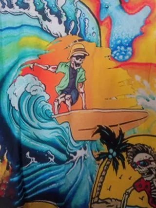 Camisa Hawaiana Surf XXL Sin Estrenar