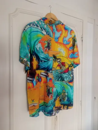 Camisa Hawaiana Surf XXL Sin Estrenar