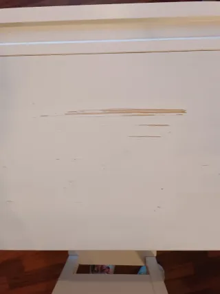 Escritorio y silla infantil blanco