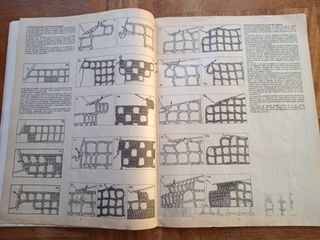 Burda, malla a ganchillo (Revista 1981, número 2)