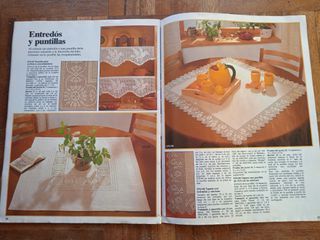Burda, malla a ganchillo (Revista 1981, número 2)