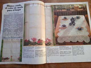 Burda, malla a ganchillo (Revista 1981, número 2)