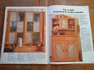 Burda, malla a ganchillo (Revista 1981, número 2)