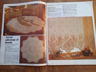 Burda, malla a ganchillo (Revista 1981, número 2)