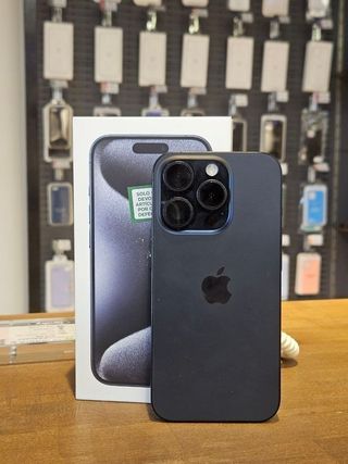 IPHONE 15 PRO 256GB AZUL 100% BATERIA