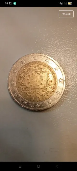 2 Euro Commemorativo Italia 1985-2015