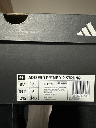 Zapatillas Adidas Adizero Prime X 2 Strung