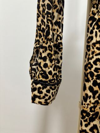 Vestido estampado leopardo