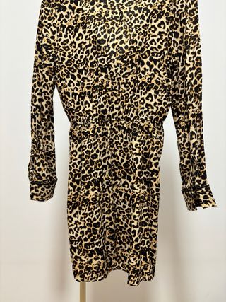Vestido estampado leopardo