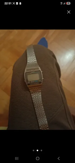 Reloj Seiko A259-5070 Vintage Digital