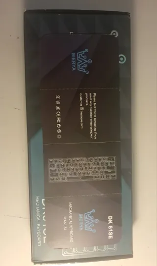 Teclado Mecánico 60% Blanco