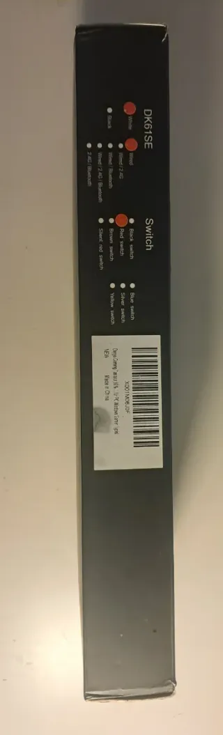 Teclado Mecánico 60% Blanco