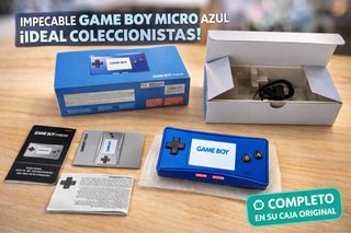 Game Boy Micro Azul Nintendo