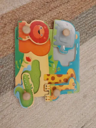 Puzzle Goula Animales Selva