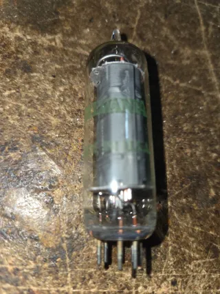 Válvula 35C5 radio antigua de valvulas