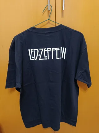 Camiseta Led Zeppelin XL Negra