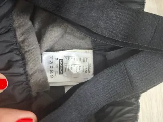 Pantalón de esquí negro con tirantes