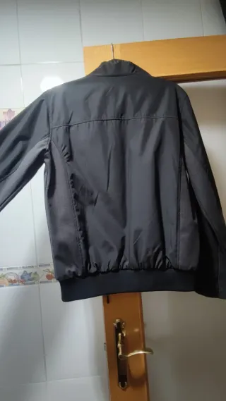 Chaqueta Zara Hombre Negra