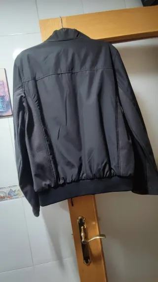 Chaqueta Zara Hombre Negra