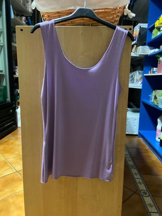 Vestido verde y beige estampado