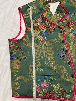 Chaleco Fallero Hombre Talla 58