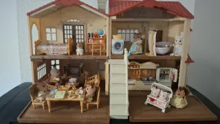 Casa Sylvanian Families con figuras