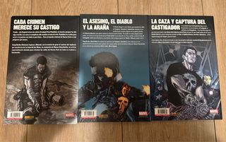 El castigador de Greg Rucka, completa en 3 tomos.