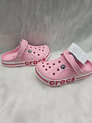 Zuecos Crocs Ballerina Rosa Candy