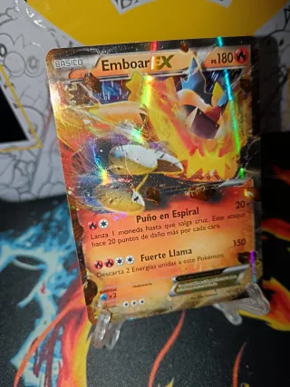 Carta Pokémon Emboar EX