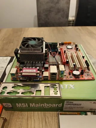 Pack Placa Base MSI + CPU + RAM + Extras