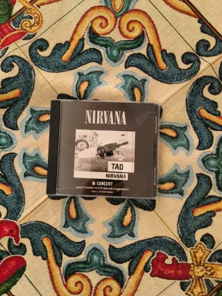 Nirvana Live in Rome 1989 CD - Raro