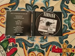 Nirvana Live in Rome 1989 CD - Raro