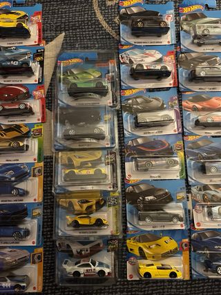 Lote de Coches Hot Wheels